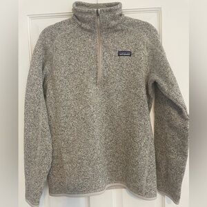 Patagonia Woman’s Better Sweater 1/4 Zip Grey